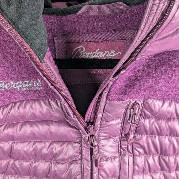 Bergans Purple winter coat - Picture 5 of 5